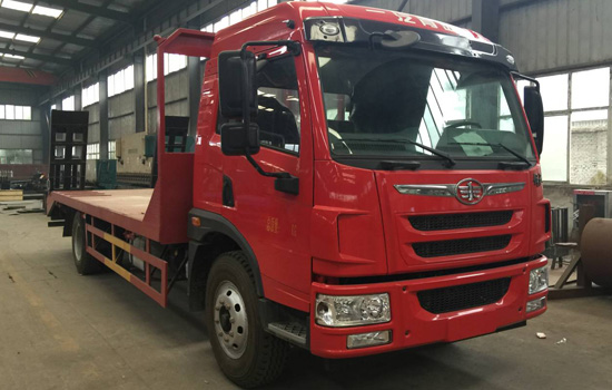 國五解放龍V單橋平板