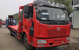 國(guó)五解放J6單橋平板車