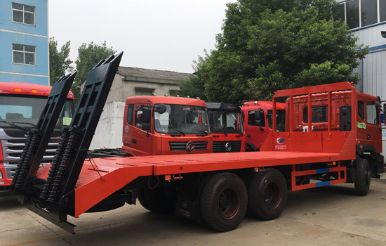 國五新款東風(fēng)特商后八輪平板