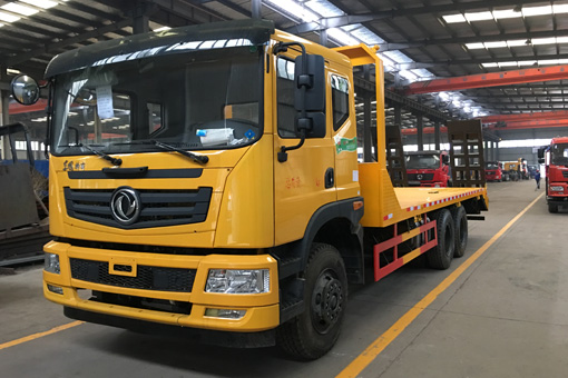 國五新款東風(fēng)特商后八輪平板