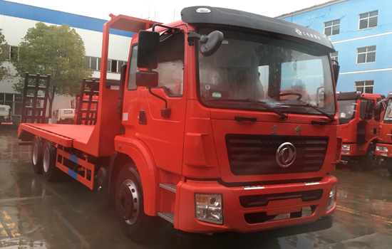 國五東風后八輪平板車