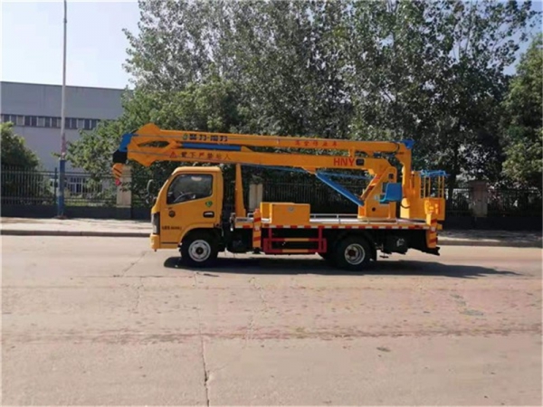 國(guó)六東風(fēng)16米單排高空作業(yè)車